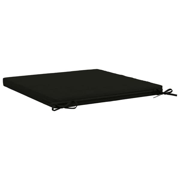 1-delad Sittdyna SOEST 100% Polyester Svart 70 x 70 x 5 cm