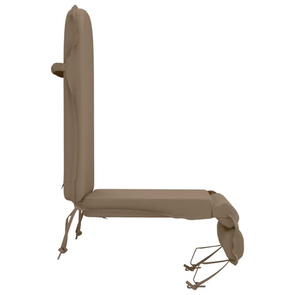 Solsängkudde GEMERT 100% Polyester Taupe 55 x 135 x 6 cm