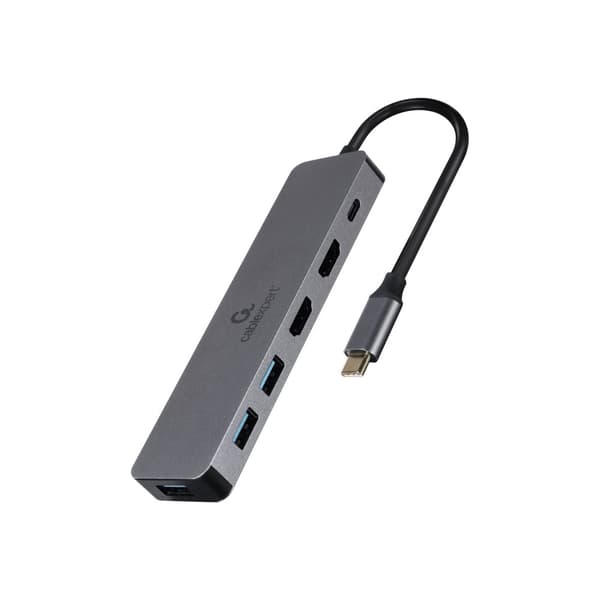 Cablexpert A-CM-COMBO3-03 - dockningsstation - USB-C 3.1 - 2 x HDMI