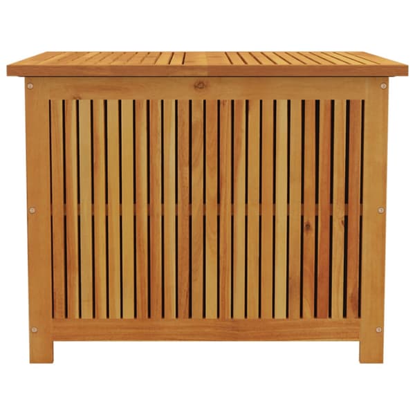 Dynbox 75x75x58 cm massivt akaciaträ