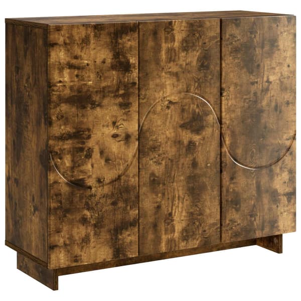 Sideboard Rökt ek 85.5 x 31 x 75 cm Konstruerat trä