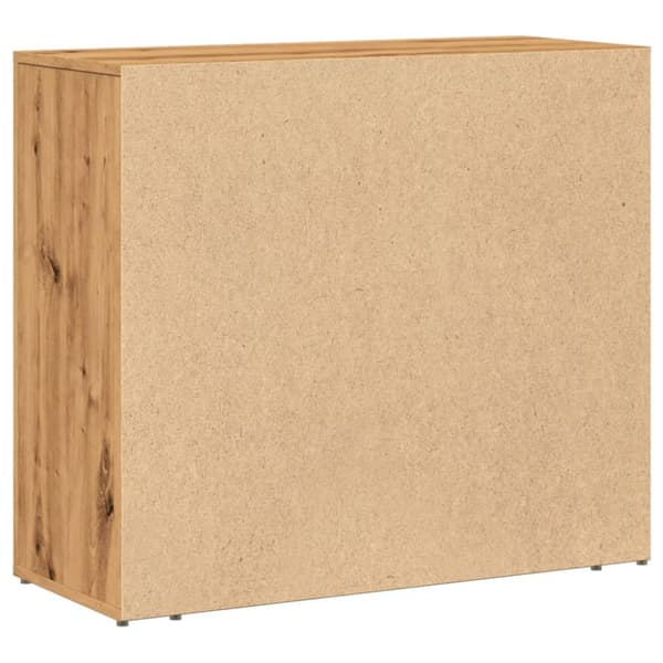 Skänk ek 80x33x70 cm konstruerat trä