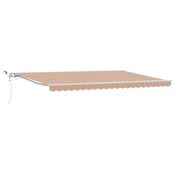 Markis tyg Flerfärgsdesign 500 x 300 x 165 cm Polyester