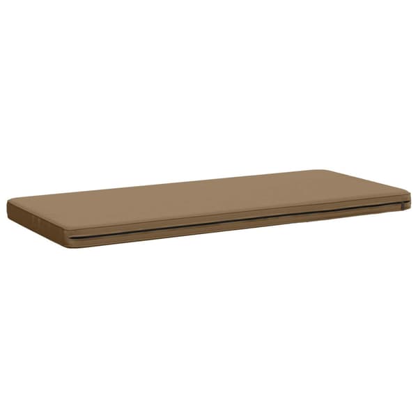 2-delade Bänk Kuddar VUGHT 2 st 100% Polyester Taupe