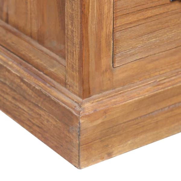 Sidoskåp 60x30x60 cm massiv teak