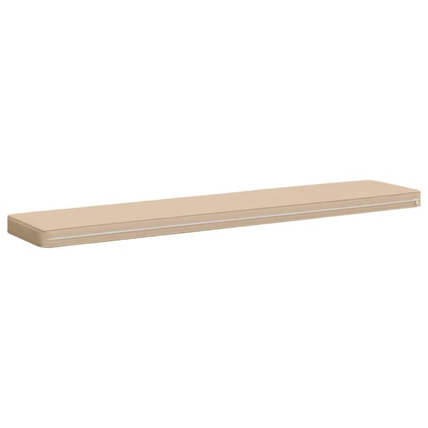 1-delad Bänk Kudde VUGHT 100% Polyester Gräddvit