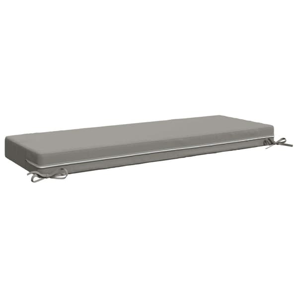 Sittkudde SOEST 100% Polyester Grå 120 x 40 x 10 cm