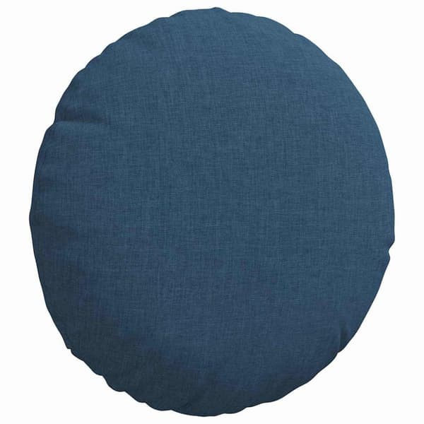 Sittkuddar 2 pcs Blå Ø30 x 13 cm tyg