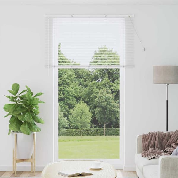 Persienner Vit 220 x 135 cm Aluminium