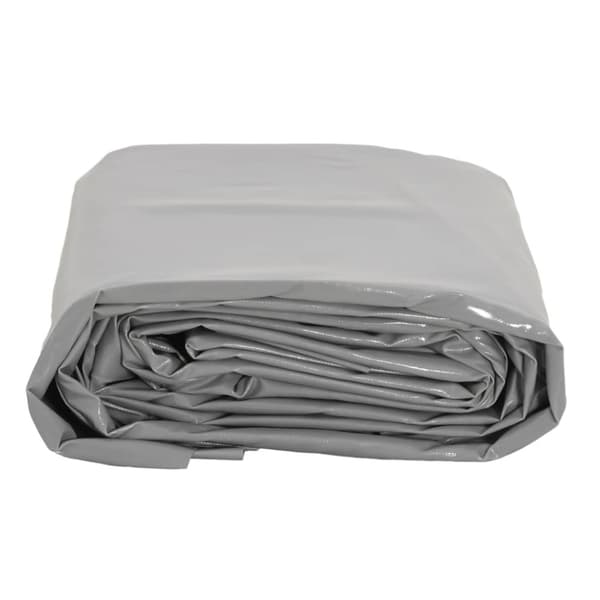 Presenning grå 4x4 m 650 g/m²