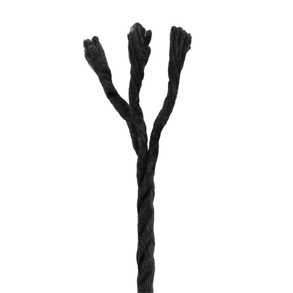 Rep 10 pcs Svart Bomull