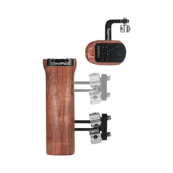 SmallRig 2093 Handle Wooden Universal Side