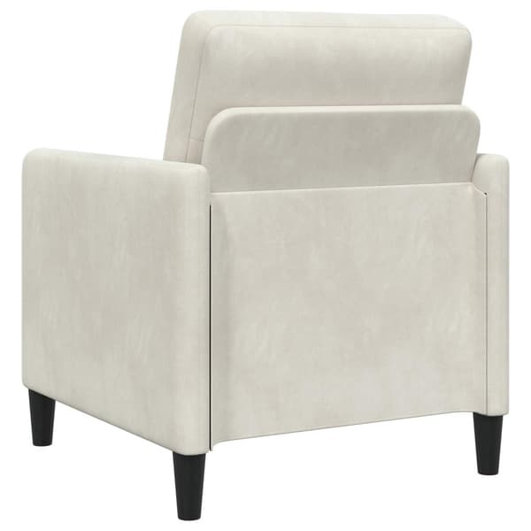 Soffa med förvaring Gräddvit 72 x 78 x 87 cm Polyester