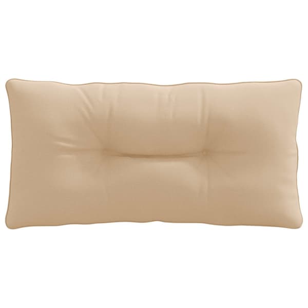 Ryggkudde PUTTEN 100% Polyester Sand 70 x 40 x 10 cm