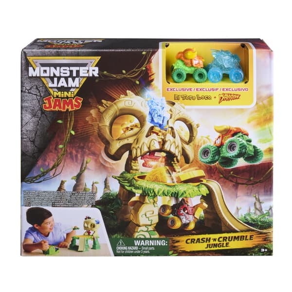 Monster Jam Mini Jams Jungle Lekset