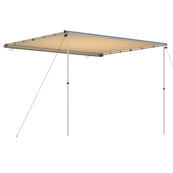Husvagnsmarkis 3x2,5x2,15 m beige