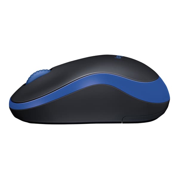 Logitech M185 - mus - 2.4 GHz - blå