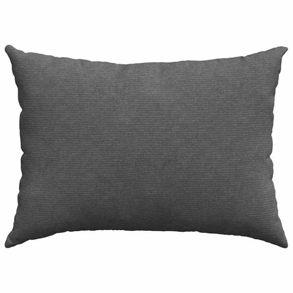 Sofakuddar 2 pcs Mörkgrå 70 x 50 cm Kordread tyg