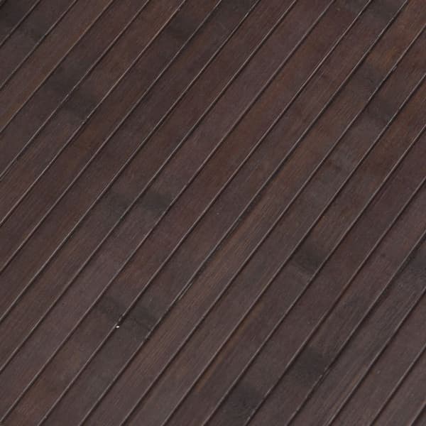 Rumsavdelare mörkbrun bredd 800 cm höjd 165 cm bambu