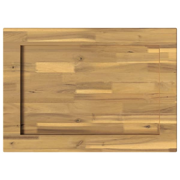 Rektangulärt Bordsskiva 90 x 50 x 3,5 cm Rektangulär Vit