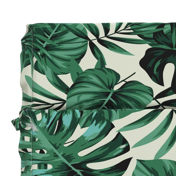Solstol Kudde GEMERT 100% Polyester Bladmönster 200 x 80 x 3 cm