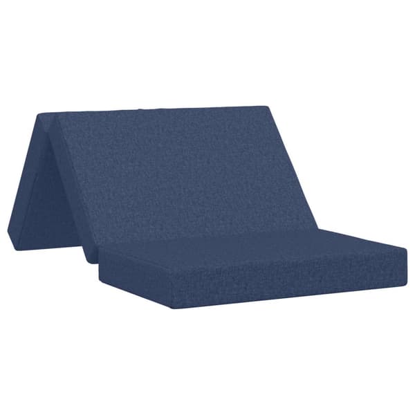 Fällbar Soffbed 100 x 67 x 45 cm Blå
