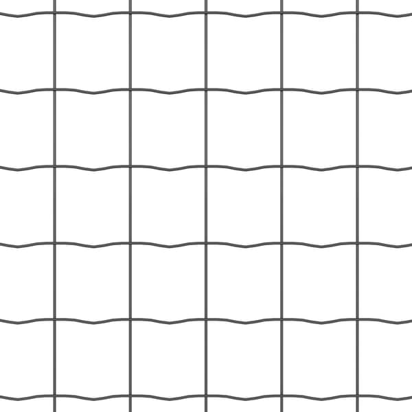 Stängsel med stolpe Grå 1,2 x 10 m Stål