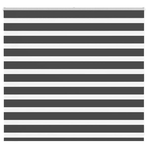 Rullgardin zebra svart 165x100 cm tyg bredd 160,9cm polyester