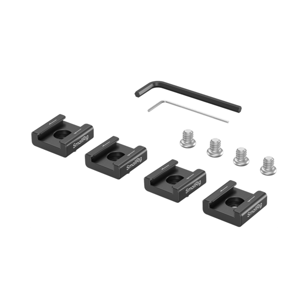 SmallRig 5033 Anti-Twist Cold Shoe Mount Support (4pcs)