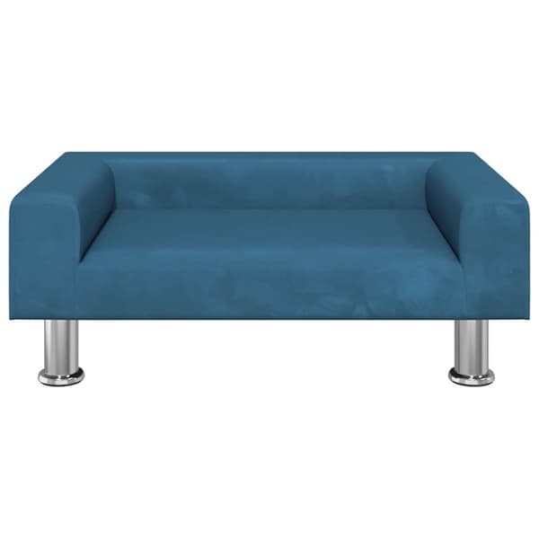 Barnsoffa blå 70x45x26,5 cm sammet