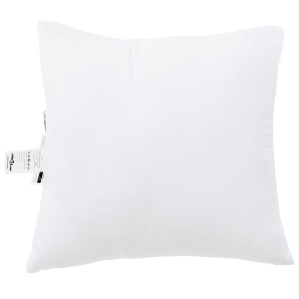 Kudde med kudde 2 pcs Vit 60 x 60 x 20 cm Polyester