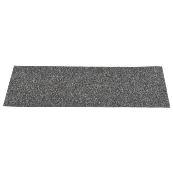Trappmattor självhäftande 15 st 60x25 cm antracit rektangulära