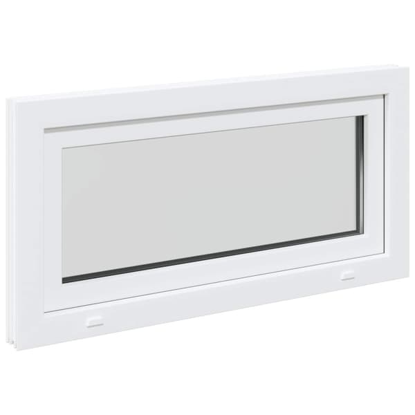 Källarfönster RISOR 50 x 55 cm PVC och glas