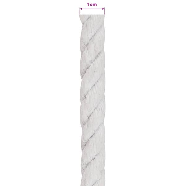 Rep Vit 1 x 1 x 25000 cm Bomull