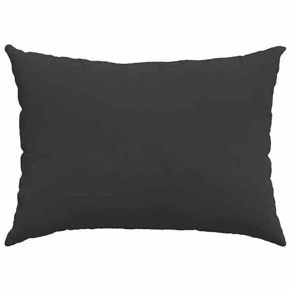 Sofakuddar 2 pcs Svart 70 x 50 cm tyg