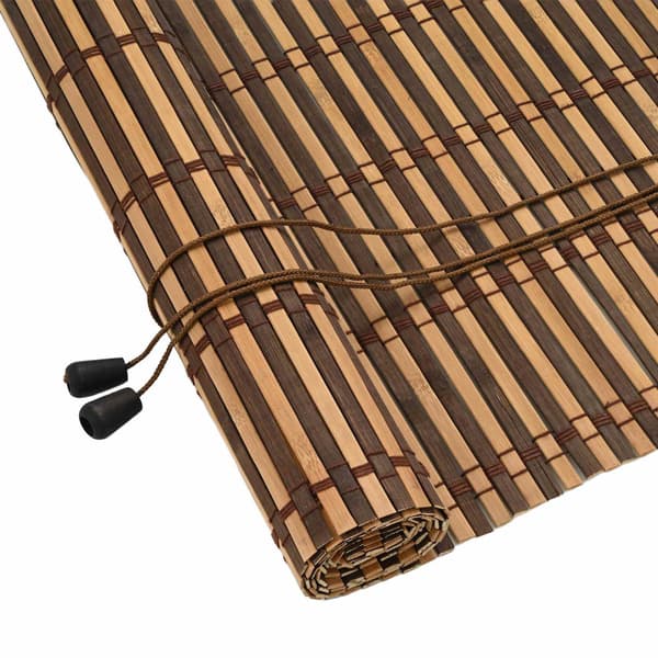 Rullgardin Brun 160 x 160 cm Bambu