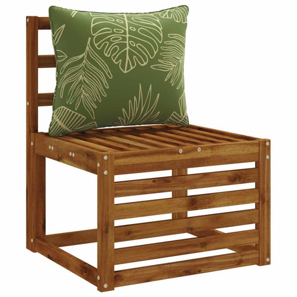 1-delad ryggkudde PUTTEN 100% Polyester Bladdesign