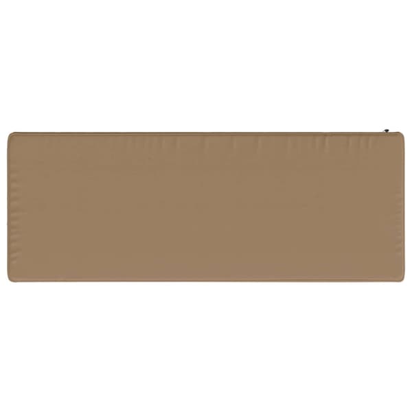 2-delade Bänk Kuddar VUGHT 2 st 100% Polyester Taupe