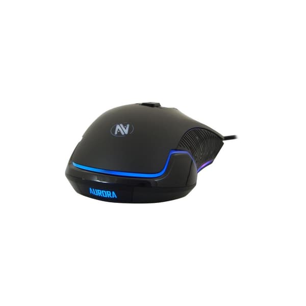 iBOX Aurora A-3 - mus - USB - svart