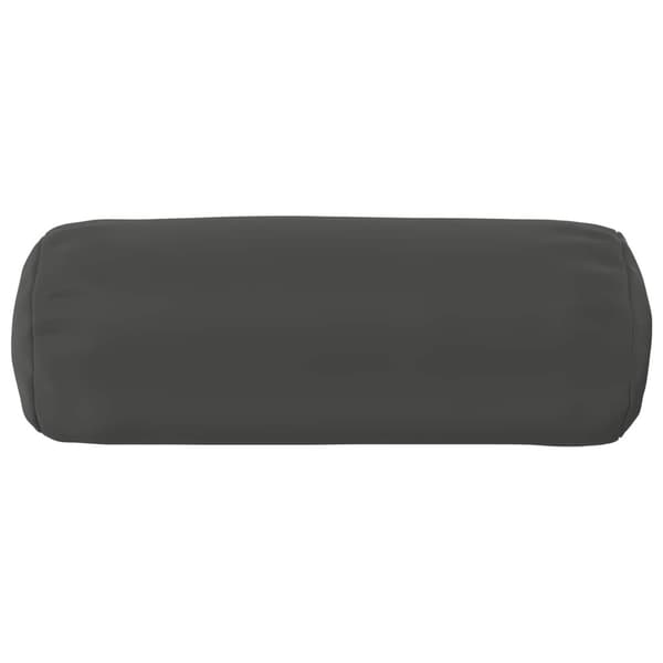 Kuddöverdrag 6 st HEERLEN Antracit Ø 15 x 40 cm Polyester