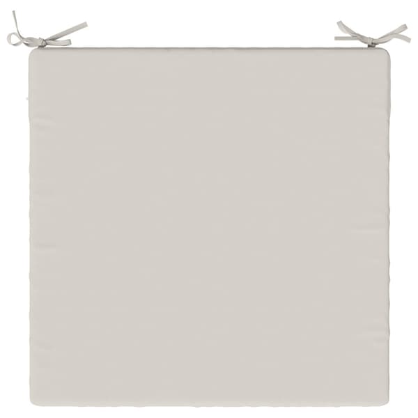 1-delad Sittdyna SOEST 100% Polyester Vit 60 x 60 x 5 cm