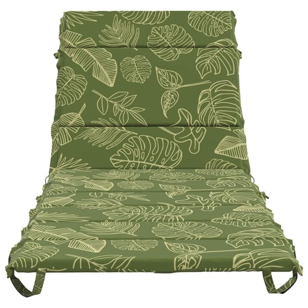 Solstol Kudde GEMERT 100% Polyester Bladdesign 200 x 80 x 3 cm