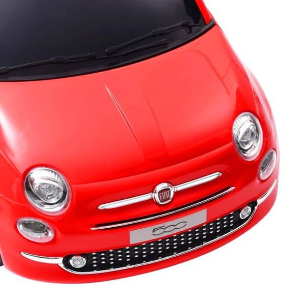 Elbil för barn Fiat 500 röd