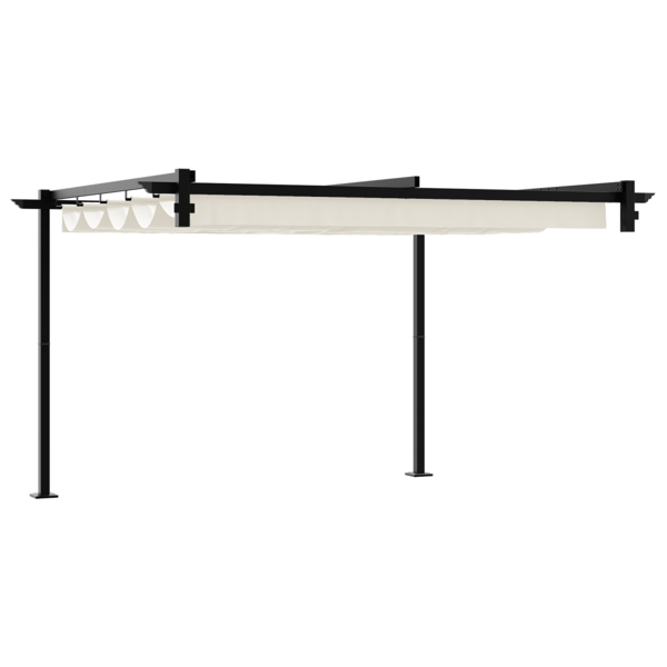 Paviljong Kräm 300 x 300 x 200 cm Polyester