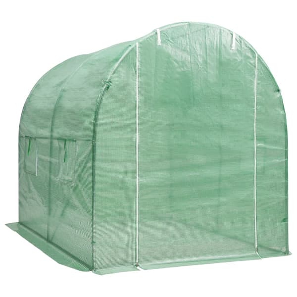 Växthus 4 m² 2x2x2 m
