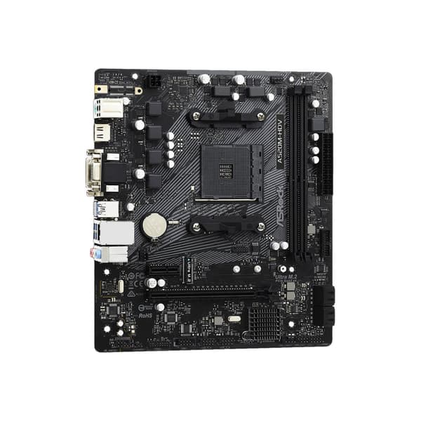 ASRock A520M-HDV - moderkort - micro ATX - Socket AM4 - AMD A520