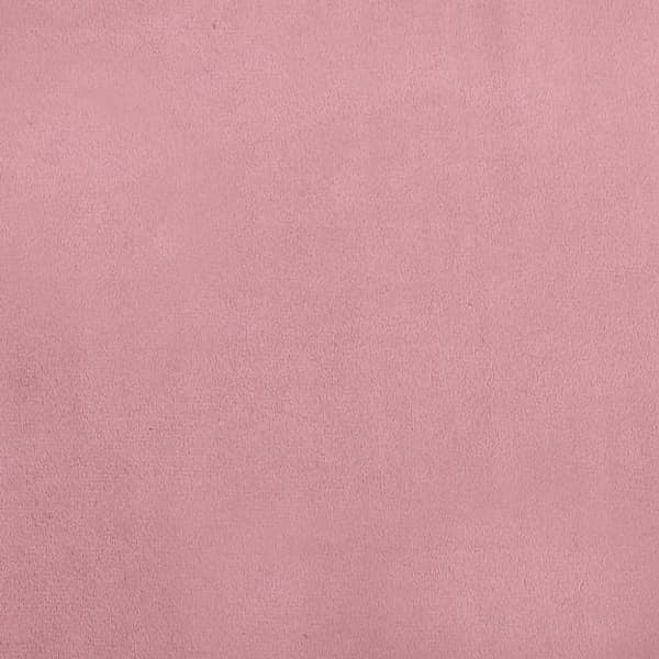 Hundbädd rosa 70x48x22 cm sammet