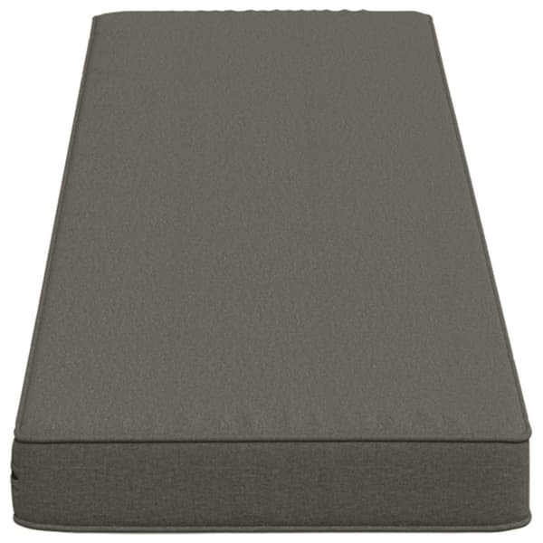 2-delade Bänk Kuddar VUGHT 2 st 100% Polyester Grå