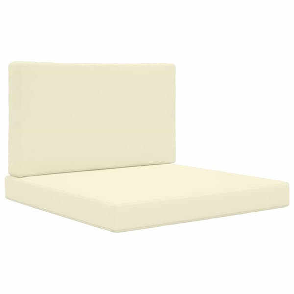 Utomhus Soffa Kudde 2 pcs Kräm Polyester