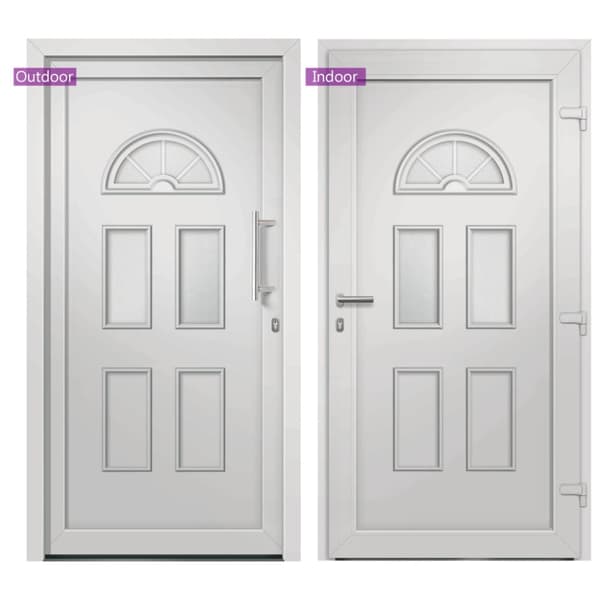 Ytterdörr vit 98x198 cm
